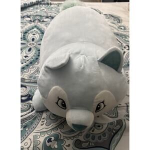 Squishmallows Wolf Plush Stuffed Animal Light Blue White Large 24 in 2022